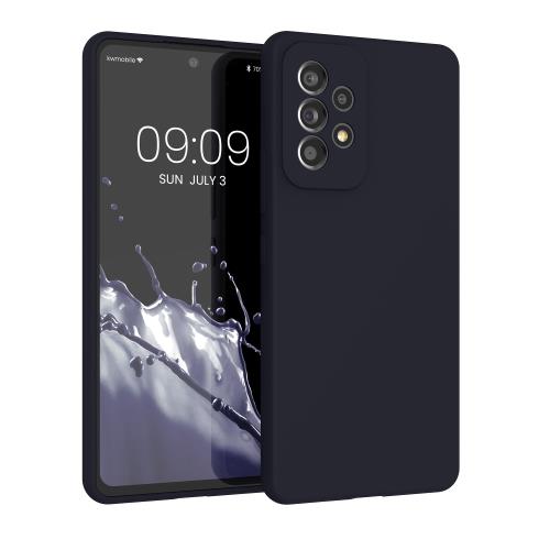 kwmobile スマホケース 対応: Samsung Galaxy A53 5G ケース - TPU リキッド シリコン カバー - 耐衝撃 傷防止 サラサラ Case