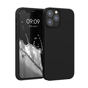 kwmobile スマホケース 対応: Apple iPhone 12 / iPhone 12 Pro ケース - TPU リキッド シリコン カバー - 耐衝撃 傷防止 サラサラ Case