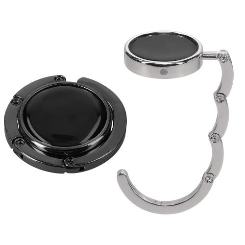 kwmobile 2x バッグハンガー 折り畳み かばん掛け - バッグホルダー フック デスク テーブル カバン置き - コンパクト テーブルフック 2個セット