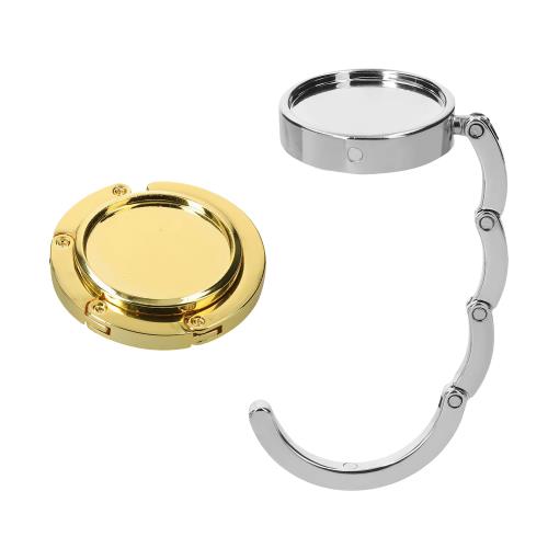 kwmobile 2x バッグハンガー 折り畳み かばん掛け - バッグホルダー フック デスク テーブル カバン置き - コンパクト テーブルフック 2個セット