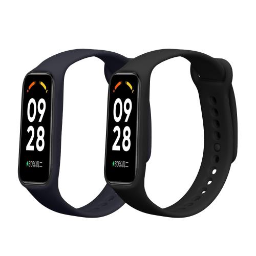 [kwmobile] 2x 򴹥٥ б: Xiaomi Smart Band 8 Active Х - ꥳХ ե T...