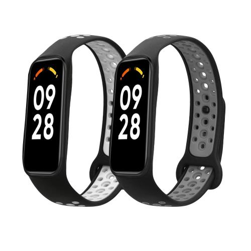 [kwmobile] 2x 򴹥٥ б: Xiaomi Smart Band 8 Active Х - ꥳХ ե T...