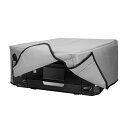 kwmobile 対応: Epson Expression Premium XP-830 カバー - プリンターカバー 保護ケース ほこり防止 不織布 ライトグレー(2)