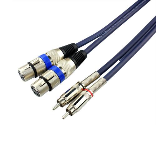 XLR֥ Ѵ֥ 2XLR(᥹) - 2RCA() ΥXLR ΥѴ֥ RCAѴ֥ ޥ...