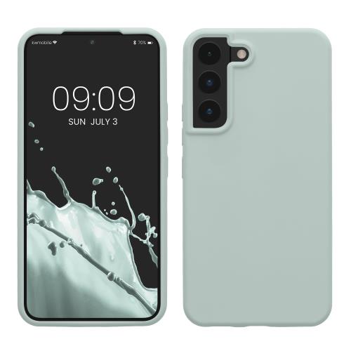 kwmobile スマホケース 対応: Samsung Galaxy S22 ケース - TPU リキッド シリコン カバー - 耐衝撃 傷防止 サラサラ Case