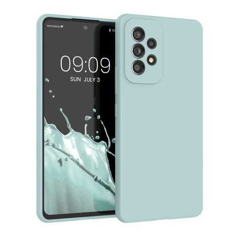 kwmobile スマホケース 対応: Samsung Galaxy A53 5G ケース - TPU リキッド シリコン カバー - 耐衝撃 傷防止 サラサラ Case