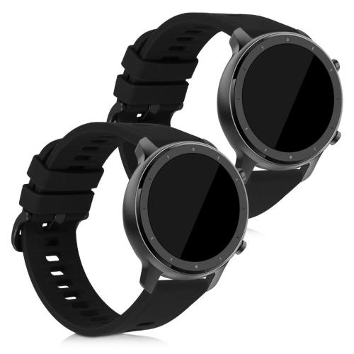 [kwmobile] 2x 򴹥٥ б: Huami Amazfit GTR (42mm) Х - ꥳХ ե TPU...