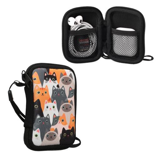kwmobile б: in-ear Headphones  - ۥ󥱡 ͥץ ݡ 6 x 9 cm ǭιԿʥǥ...