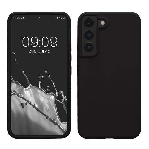 kwmobile スマホケース 対応: Samsung Galaxy S22 ケース - TPU リキッド シリコン カバー - 耐衝撃 傷防止 サラサラ Case