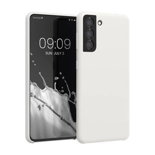 kwmobile スマホケース 対応: Samsung Galaxy S21 ケース - TPU リキッド シリコン カバー - 耐衝撃 傷防止 サラサラ Case