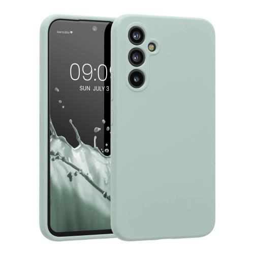 kwmobile スマホケース 対応: Samsung Galaxy A54 5G ケース - TPU シリコン カバー 耐衝撃 傷防止 - クール ミント
