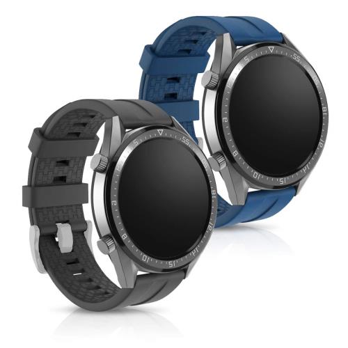 [kwmobile] 2x 򴹥٥ б: Huawei Watch GT (46mm) Х - ꥳХ ե TPU ...