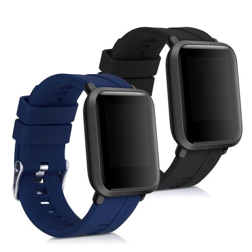 [kwmobile] 2x 򴹥٥ б: Huami Amazfit Bip/Bip Lite Х - ꥳХ ե T...