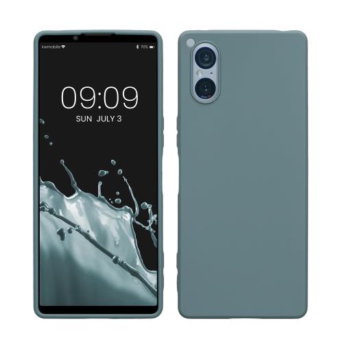 kwmobile ޥۥ б: Sony Xperia 5 V  - Ѿ׷ ߤ ե TPU ꥳ - ̶ˤ