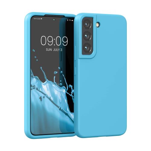 kwmobile スマホケース 対応: Samsung Galaxy S22 ケース - TPU リキッド シリコン カバー - 耐衝撃 傷防止 サラサラ Case