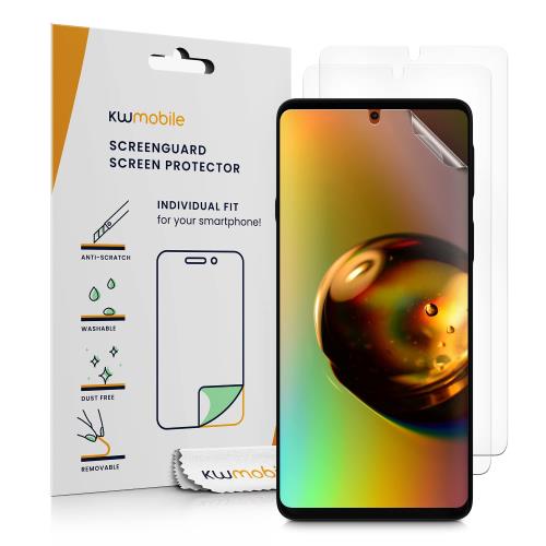 kwmobile 3x ݸե б: Motorola Edge 20 ե - ǥץ쥤ݸե ̵Ʃ ꡼...