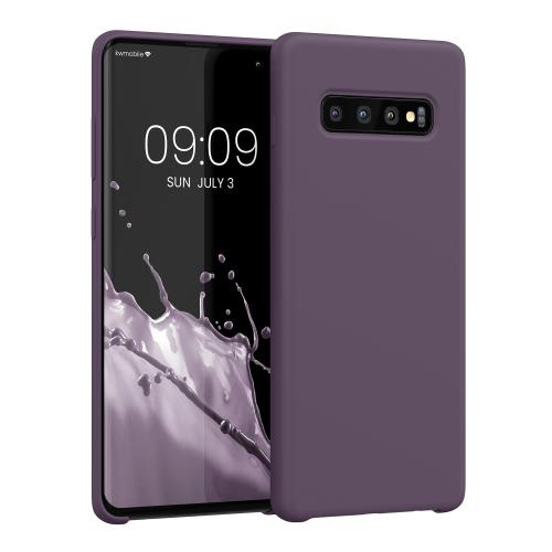 kwmobile スマホケース 対応: Samsung Galaxy S10 Plus / S10+ ケース - TPU リキッド シリコン カバー - 耐衝撃 傷防止 サラサラ Case
