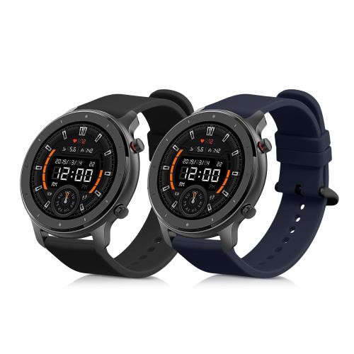 [kwmobile] 2x 򴹥٥ б: Huami Amazfit GTR Mini Х - ꥳХ ե TPU ...