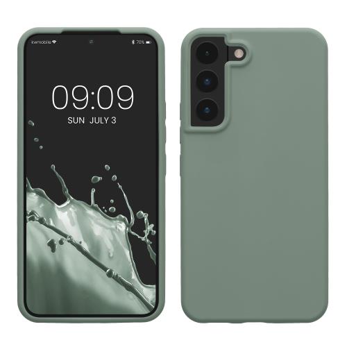 kwmobile スマホケース 対応: Samsung Galaxy S22 ケース - TPU リキッド シリコン カバー - 耐衝撃 傷防止 サラサラ Case
