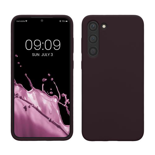 kwmobile スマホケース 対応: Samsung Galaxy S23 Plus ケース - TPU リキッド シリコン カバー - 耐衝撃 傷防止 サラサラ Case