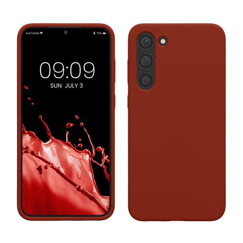 kwmobile スマホケース 対応: Samsung Galaxy S23 Plus ケース - TPU リキッド シリコン カバー - 耐衝撃 傷防止 サラサラ Case