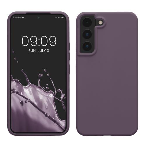 kwmobile スマホケース 対応: Samsung Galaxy S22 ケース - TPU リキッド シリコン カバー - 耐衝撃 傷防止 サラサラ Case
