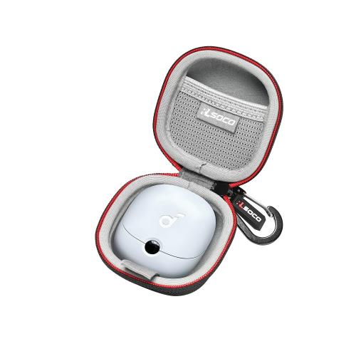 RLSOCO ケース Anker Soundcore VR P10 完全ワイヤレスイヤホン対応 保護カバー 落下防止 軽量 耐衝撃