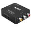 HDMI to RCA 変換コンバーター GANA HDMI to AV コンポジット HDMIからアナログに変換アダプタ 1080P 音声出力可 USB給電の画像