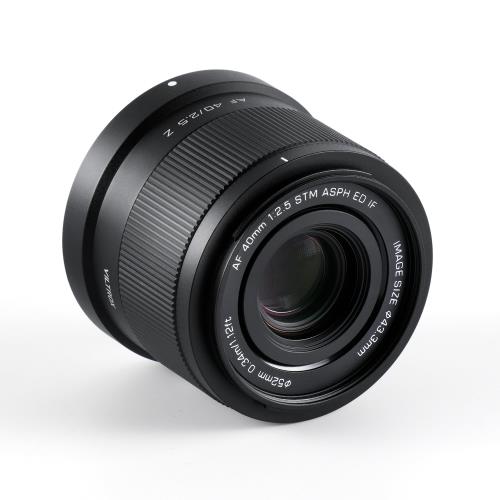 VILTROX 40mm F2.5 Z�ޥ���ȥ�� AF 40mm f/2.5 Z �ե�ե졼���� Z�ޥ���� Zf Z7II Z6II Z8 Z9 Z5 Z30 Z50��