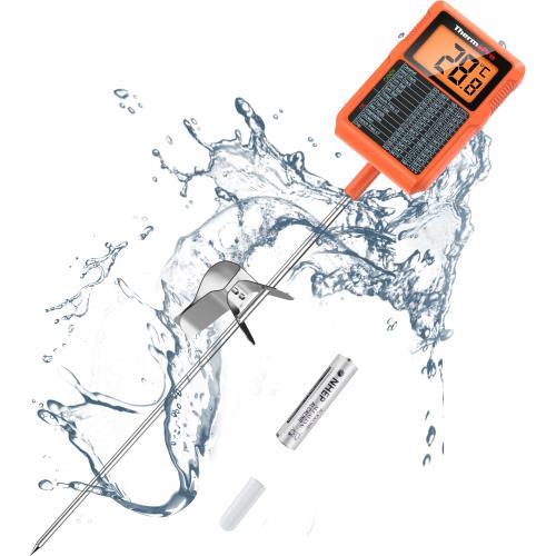 ThermoPro ٷ  ĴѲٷ 濴ٷ ɿ å󥰲ٷ ǥ 20cmĶĹץ ž Хå饤...