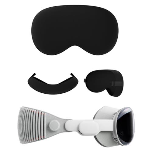 For Apple Vision Pro カバー シリコン製 Kluso アップル Vision Pro VRヘッドセッㇳ用 保護カバー 防塵防汚...