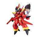 TINY SESSION マクロス7 VF-19改 ファイヤーバルキリー with 熱気バサラ 約110mm(バトロイド時) PVCABS製 塗装済み可動フィギュア