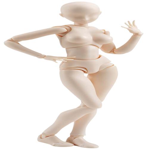 S.H.フィギュアーツ ボディちゃん(Pale orange Color Ver.) 約135mm ABSPVC製 可動フィギュア