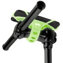 BoneBike Tie Pro 4 自転車 スマホホルダー シリコン製 ステム用 スマートフォンホルダー, 自転車携帯ホルダー, 自転車すまほホルダー, ケータイホルダー, smartphone holder, 落下防止, 防振, 振動吸収, 滑り止め, 簡単取付, ロードバイク, bike phone mount, iPhone, andro