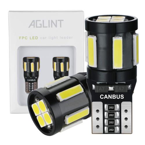 AGLINT T10 LED ۥ磻 󥻥顼¢ 10SMD  12V W5W 168 2825 ָб 롼/ݥ...