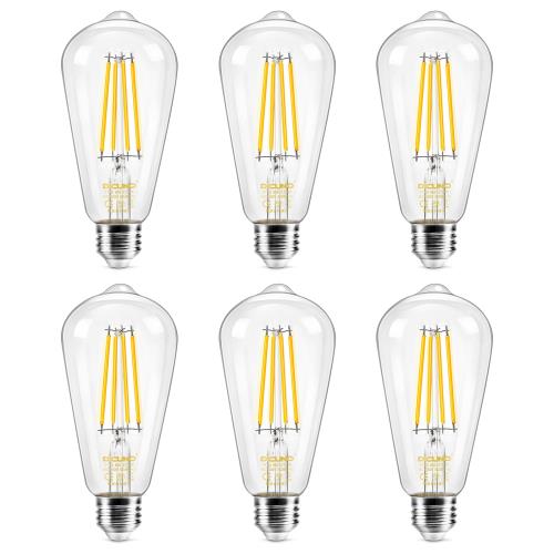 DiCUNO LEDŵ E26 60W 6W ŵ忧 ŵ 700lm 2700K եŵ ꥢ ...