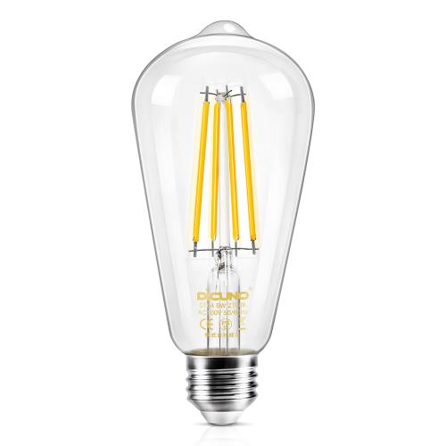 DiCUNO LEDŵ E26 60W 6W ŵ忧 ŵ 700lm 2700K եŵ ꥢ ...