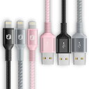 Lightning ケーブル 3M 3本セット ライトニングケーブル iPhone 充電ケーブル iPhone 充電器 高耐久 Apple iPhone 14 13 12 11 Pro Max X Xs Max XR 8 Plus 8 7 Plus 7 iPad Air iPad mini 対応(2)