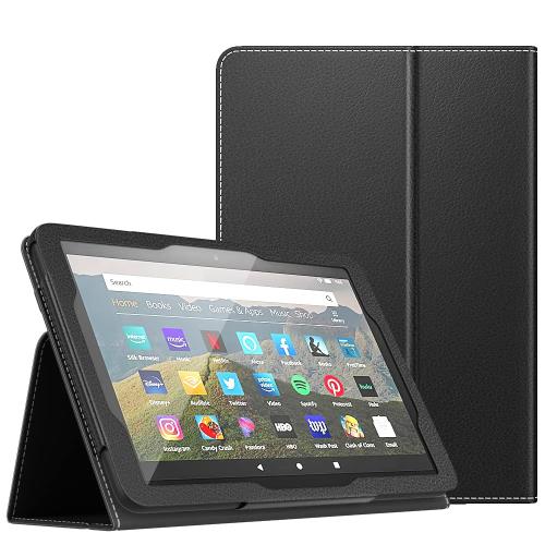 Fire HD 8 2022 ������ ��12���� MoKo Fire HD 8 plus ���С� 2022/2020ǯȯ��ե����� hd8/8plus���� �����ȥ��꡼���б� ������ɥ����� �ӥ��ͥ����С� �Ѿ׷� ���� ���� Black