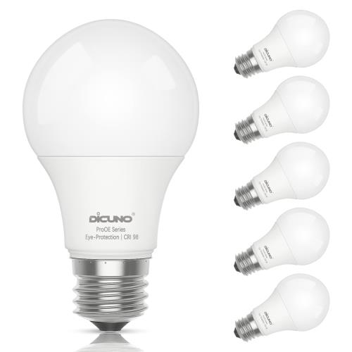 DiCUNO LEDŵ E26 9W 60W 806lm  5000K 鿧 Ra98+ ۸ ⵱ A60 Ĵ...