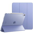 MoKo iPad Air 13インチ 2024 ケース iPad Air 13インチ(M2) 専用手帳型カバー オートスリープ機能 Pencil Pro取付対応 三つ折りスタンド PUレザー外装 裏地マイクロファイバー Lavender(2)