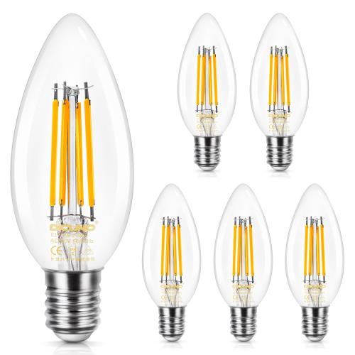 DiCUNO LEDŵ E17 ǥꥢŵ 40W ŵ忧 4W ե 2700K 400lm ŵ ...