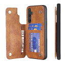 AnrekSAMSUNG Galaxy S24 / docomo SC-51E / au SCG25 用 ケース 手帳型 財布型 新型 防水 き 衝撃吸収 軽量 め 多機能 落下保護 手帳型 ケース(レトロブラウン)サ・
