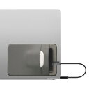 kwmobile 保護スリーブ SanDisk Portable SSD, Samsung T7, Crucial X8, HDD対応 ケース- SSDケース SSD 外付けケース ポータブルSSD 13x8.3cm - グレー