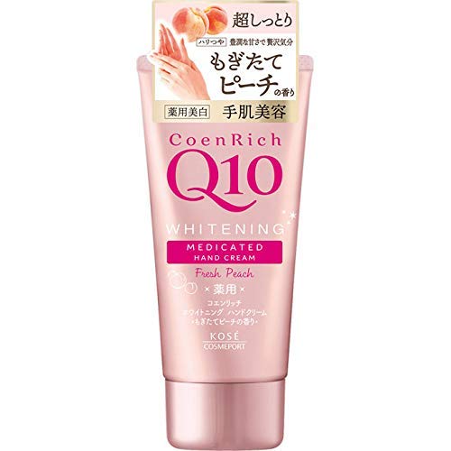 コエンリッチ薬用WHハンドクリームピーチ80g(4)
