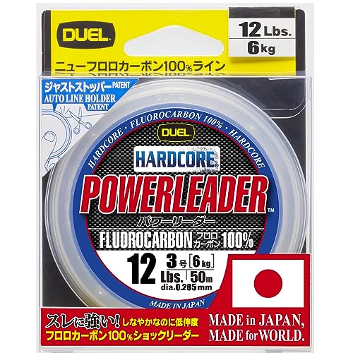DUEL(ǥ奨) HARDCORE(ϡɥ) ե饤 12Lbs. HARDCORE POWERLEADER FC 50m 1...