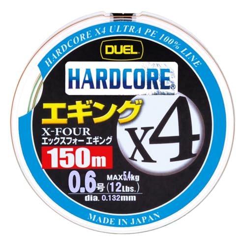DUEL(ǥ奨) HARDCORE(ϡɥ) PE饤 0.6 HARDCORE X4  150m 0.6 10m3...