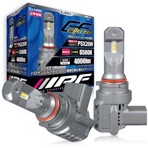 IPF إåɥ饤 ե LED  PSX26W 4000lm 6500K ۥ磻 12V 2 ָб ɥ饤С...