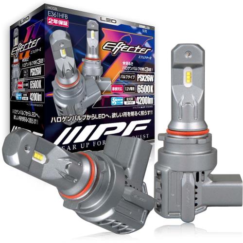 IPF إåɥ饤 ե LED  PSX26W 4200lm 6500K ۥ磻 12V 2 ָб ɥ饤С...