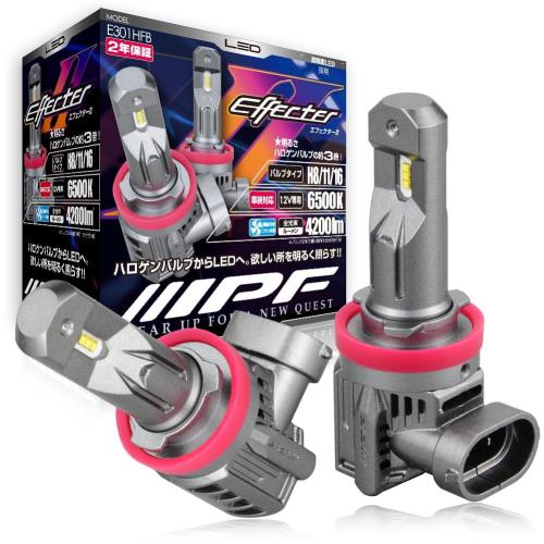 IPF إåɥ饤 ե LED  H8/H11/H16 4200lm 6500K ۥ磻 12V 2 ָб ɥ...